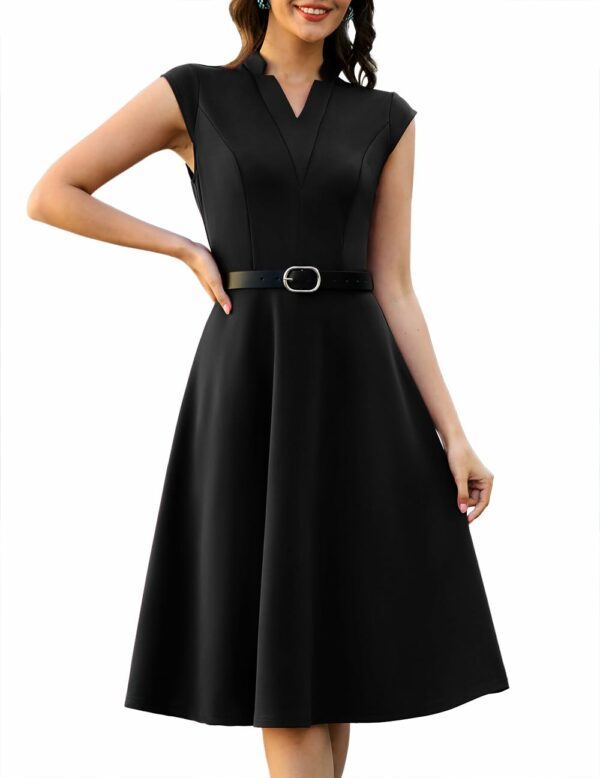 robe vintage de soirée noire