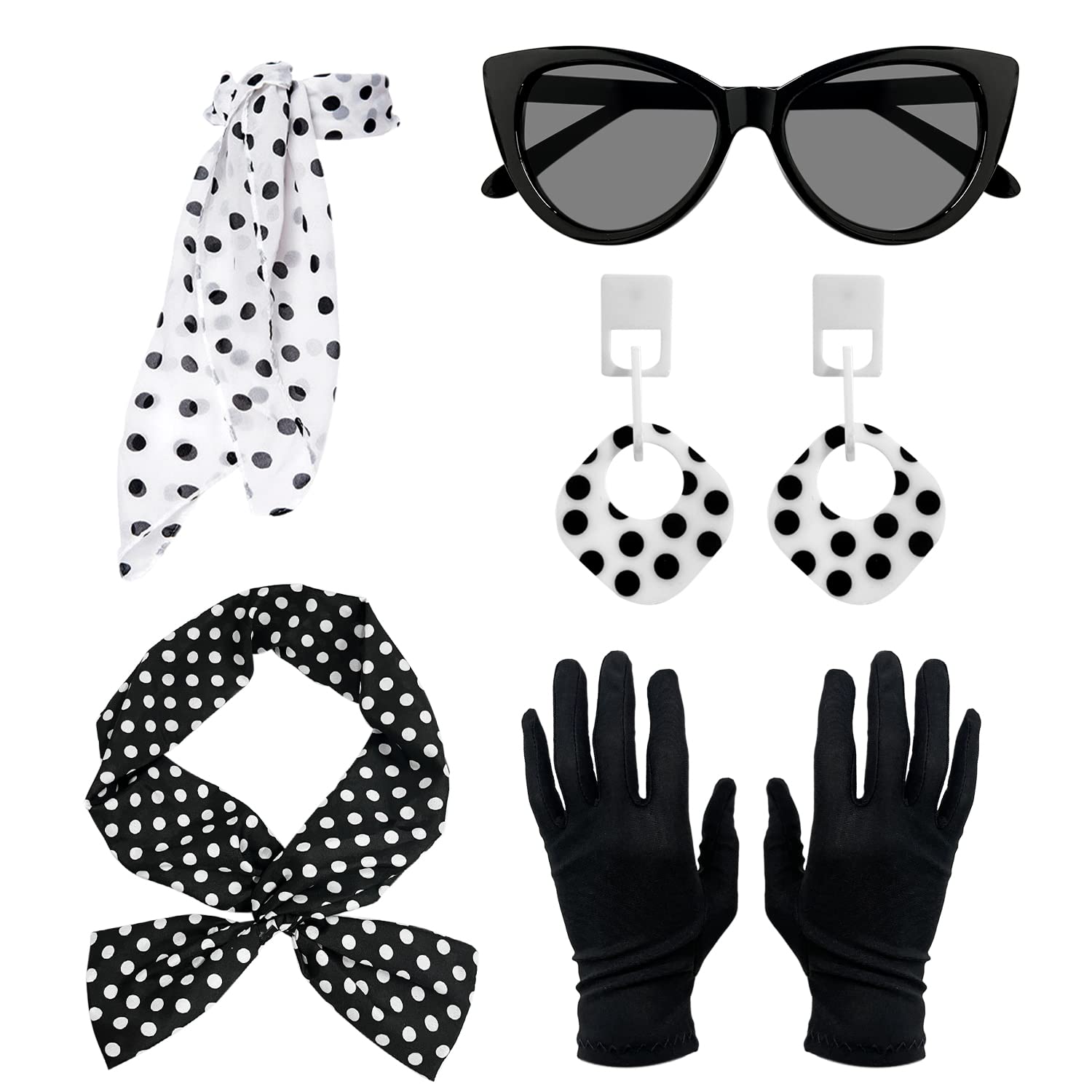 accessoire vintage noir et blanc
