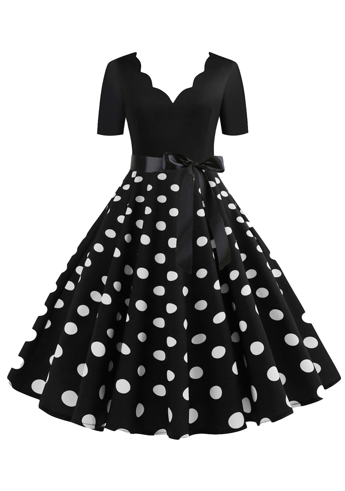 robe vintage a pois