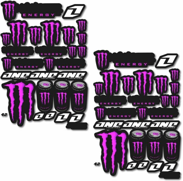 2 Pièces Stickers Moto