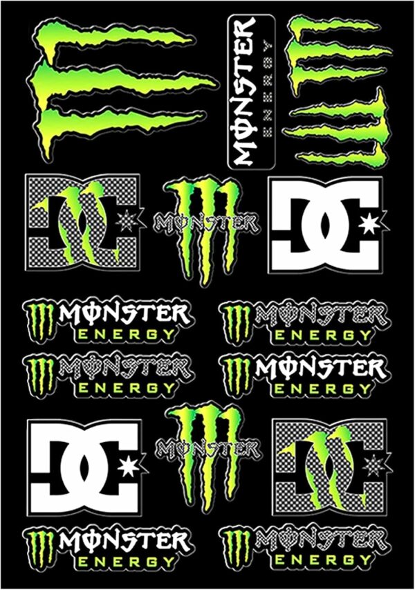 Autocollant Moto, Moto Sponsor Ensemble Sport VTT