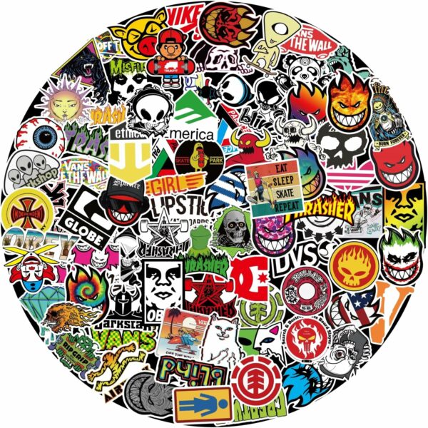 Autocollants 100 Pièces