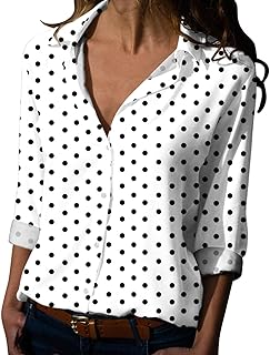 Chemisier blanc en coton boutonné – Chemisiers à…