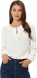 Chemisier vintage en mousseline de soie imprimé à…