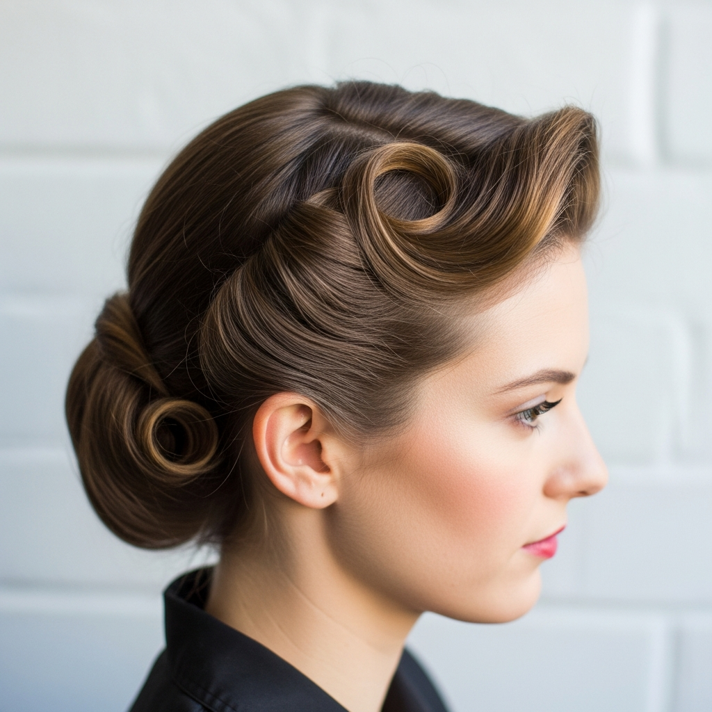 Coiffure vintage facile : guide pratique pour débuter