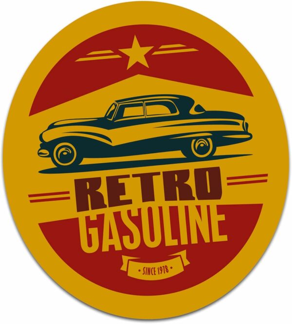 Finest-Folia Autocollant rétro vintage