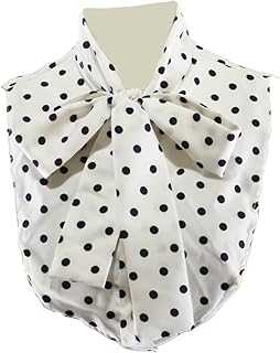 HiyyFloy Chemisier À Pois pour Femme, Col…