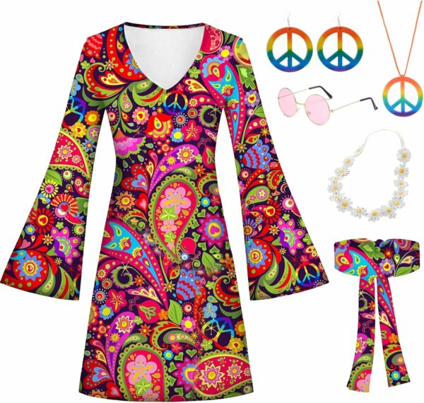 Lot de 5 Vêtements Hippie pour Femme Lot de 5 Vêtements Hippie pour Femme