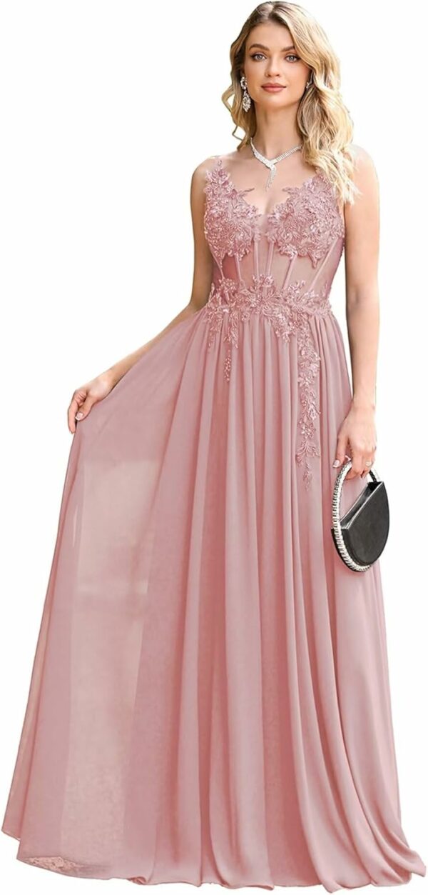 Luxueux Robe de Soirée Cérémonie Longue Paillette