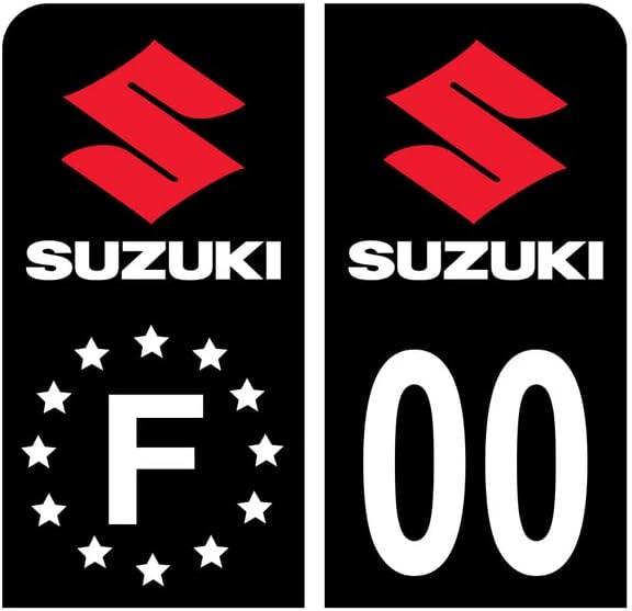 Pack Moto Autocollant Stickers Plaque