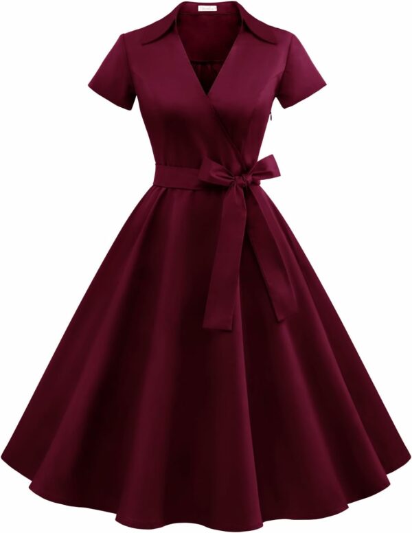 Robe Années 50's Audrey Hepburn Rockabilly