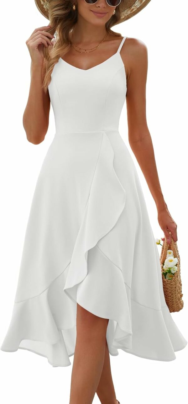 Robe de Cocktail Femme Bretelles Hautes Robes de