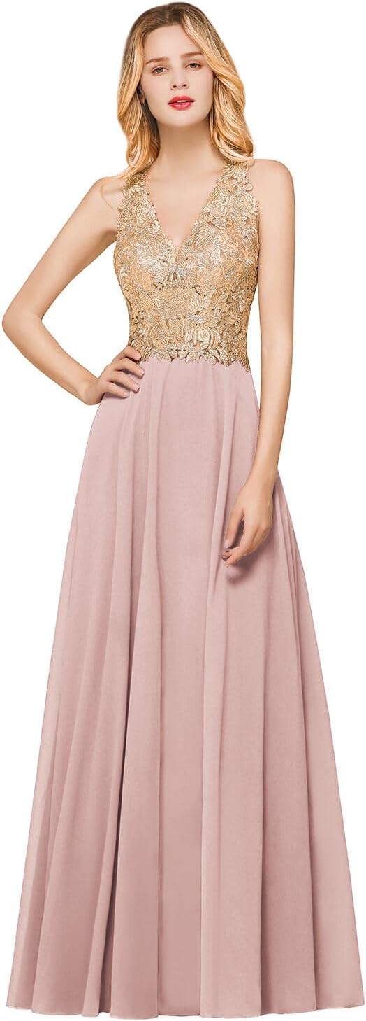 Robe de Cocktail Longue pour Soirée Vintage Robe