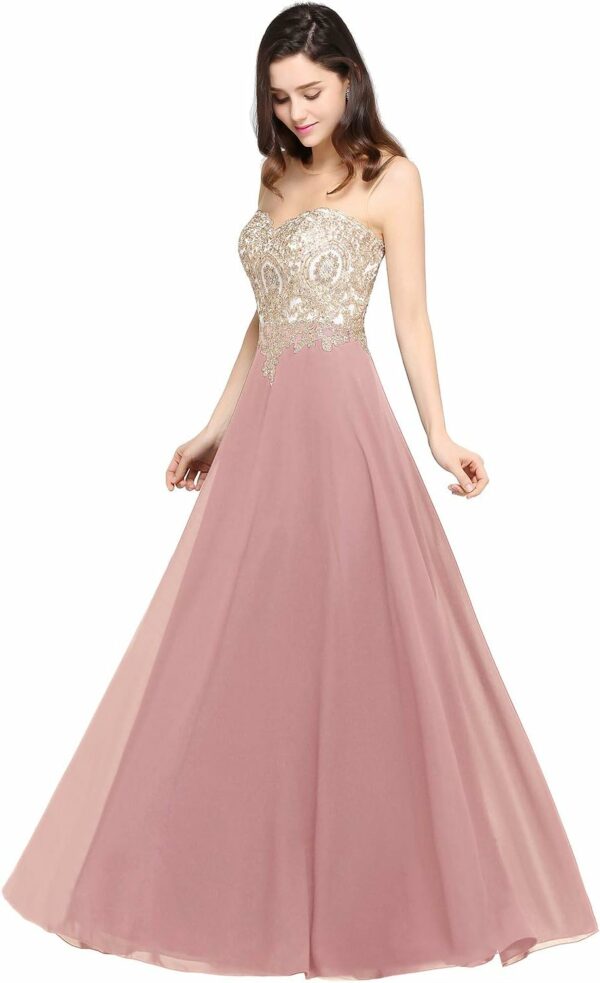 Robe de Soirée Longue Grande Taille Sexy Dos Nu