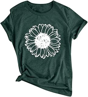 T-Shirt Manches Courtes Col Rond Femme Grande…